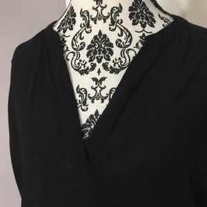 Women’s Black Hi-Low Shirt